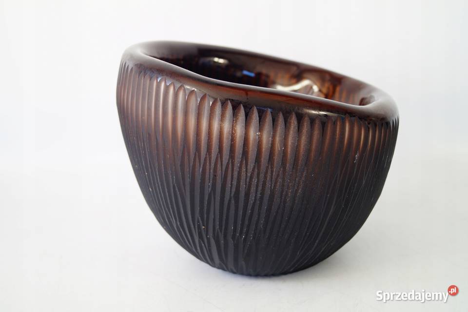 Nowoczesny szklany wazon DESIGN 29 ciekawy