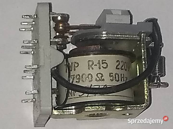Przekaźnik R15 3PDT 5A 220V 50Hz Łódź