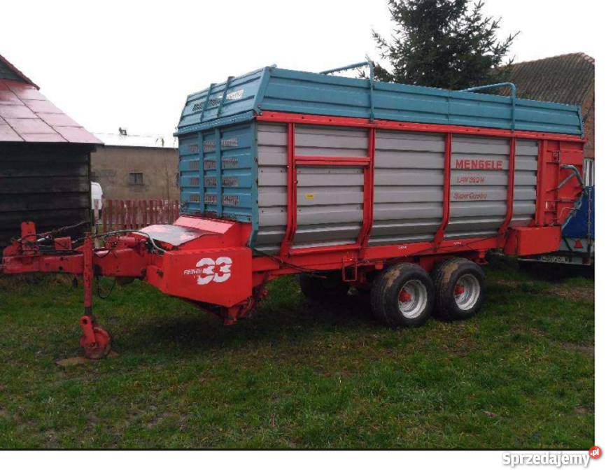Przyczepa samozbierająca Mengele LAW 360