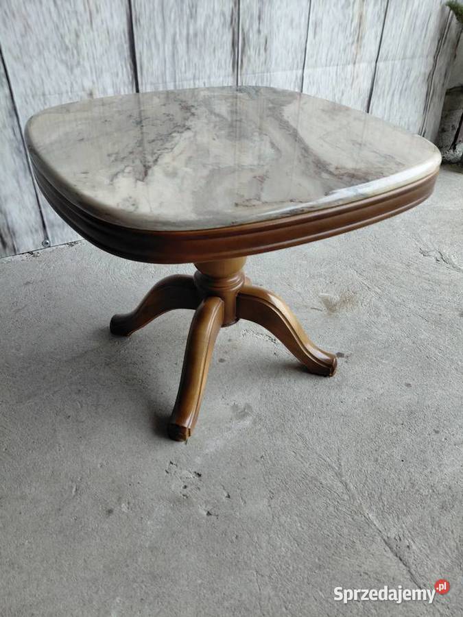 stolik kawowy z kamiennym blatem 325 Byczyna sprzedam