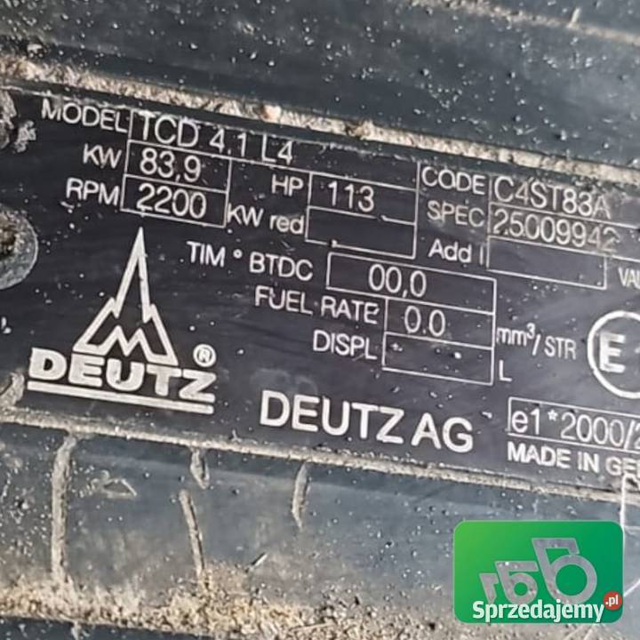 DEUTZFAHR 61204 Agrotron PartsCzęści Wilkowo