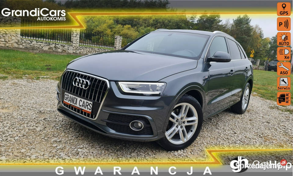 Audi Q3 20 TDI 140 sLine NAVI Skóra BiXenon LED Q3 Chmielnik