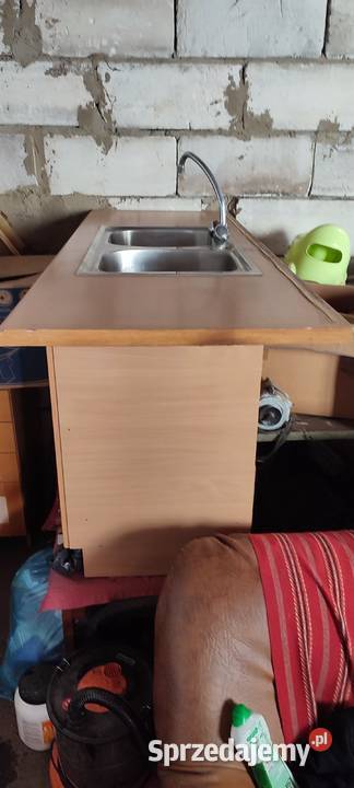 Zabudowa kuchenna że zlewem i szafkami 60cm Zduny