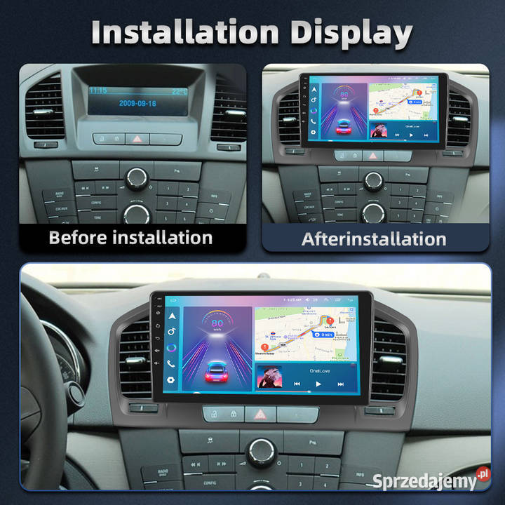 Radio Nawigacja PODOFO Android Opel Insignia Mińsk Mazowiecki