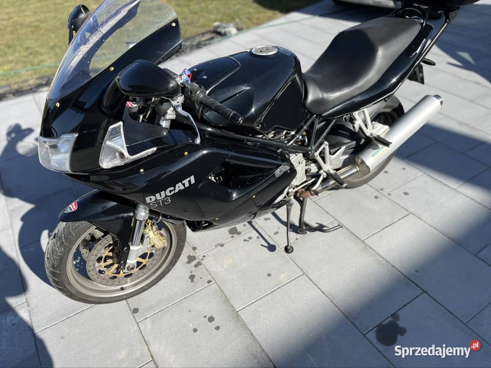 Ducati ST3 stan nowy akumulator ważne opłaty czarny Tarnów