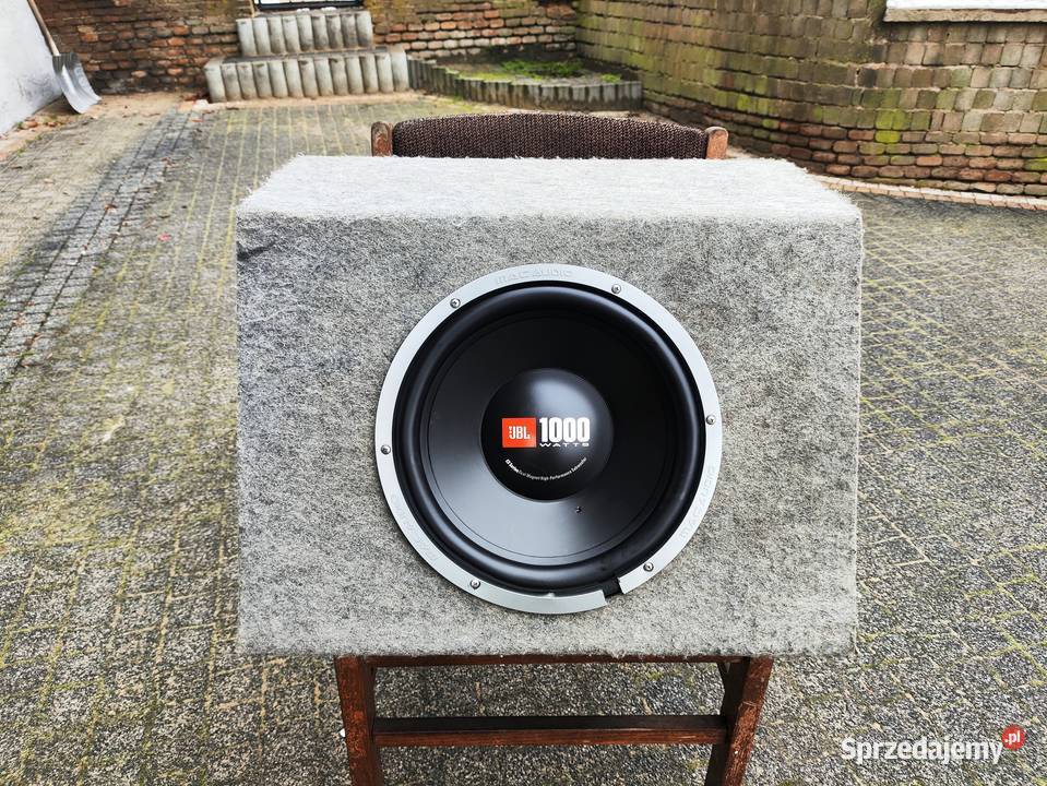 Skrzynia basowa bassowa tuba JBL CS1204B Wysyłka Głośniki śląskie Niegowonice