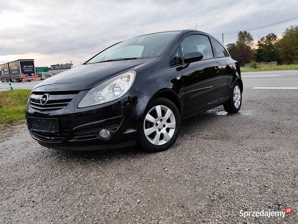 Opel Corsa 14100 2010 r z Niemiec Opłacony wielofunkcyjna kierownica świętokrzyskie Królewiec