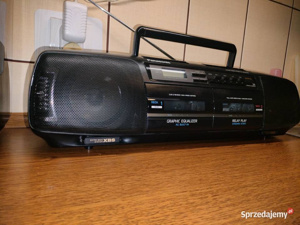 Radiomagnetofon PANASONIC RXFT600 Radioodtwarzacze Elektronika mazowieckie Płock