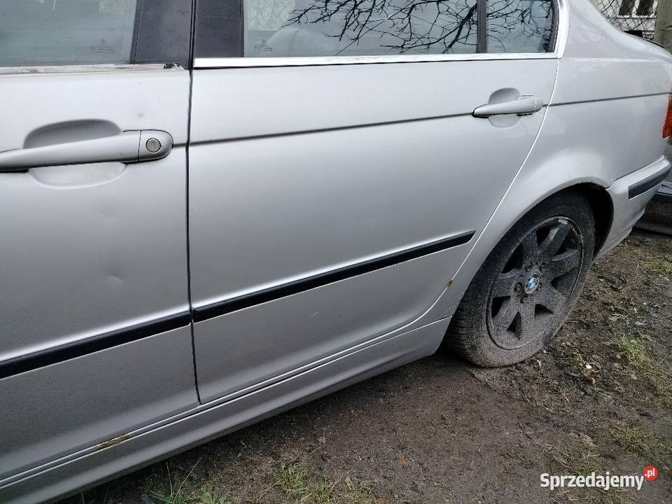 Bmw e46 sedan drzwi tylne lewe bez rdzy Aleksandrów Łódzki