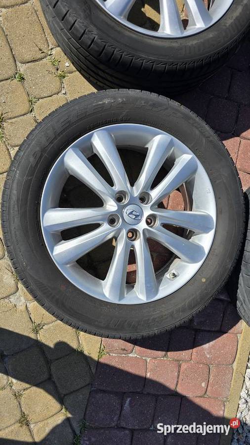 Komplet Alufelge hyundai 18 z czujnikami i Kraków sprzedam