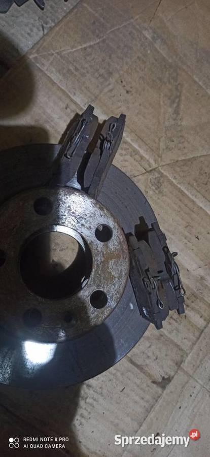 Tarcze klocki vw tył osobowe Biała