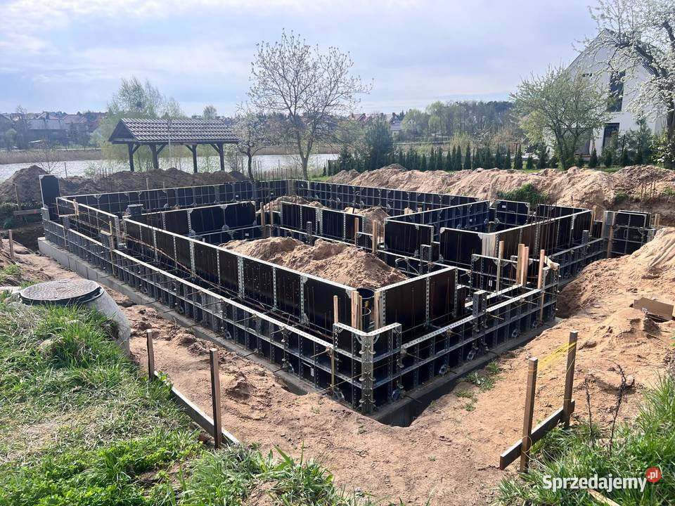 Zestaw lekkich szalunków ściennych TYP TEKKO 50 Leszno