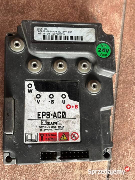 Sterownik CONTROLLER ZAPI F07208 EPSACO 24V 85A śląskie Antonie