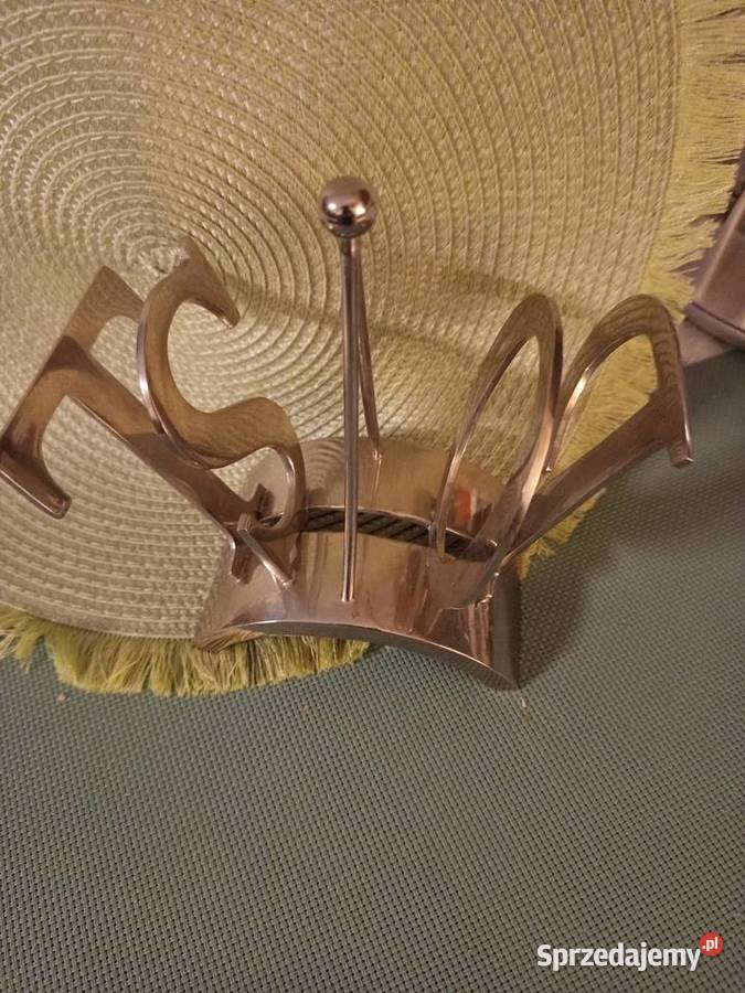 Stojak do tostów Nowy Angielski metalchrom NOEY Warszawa