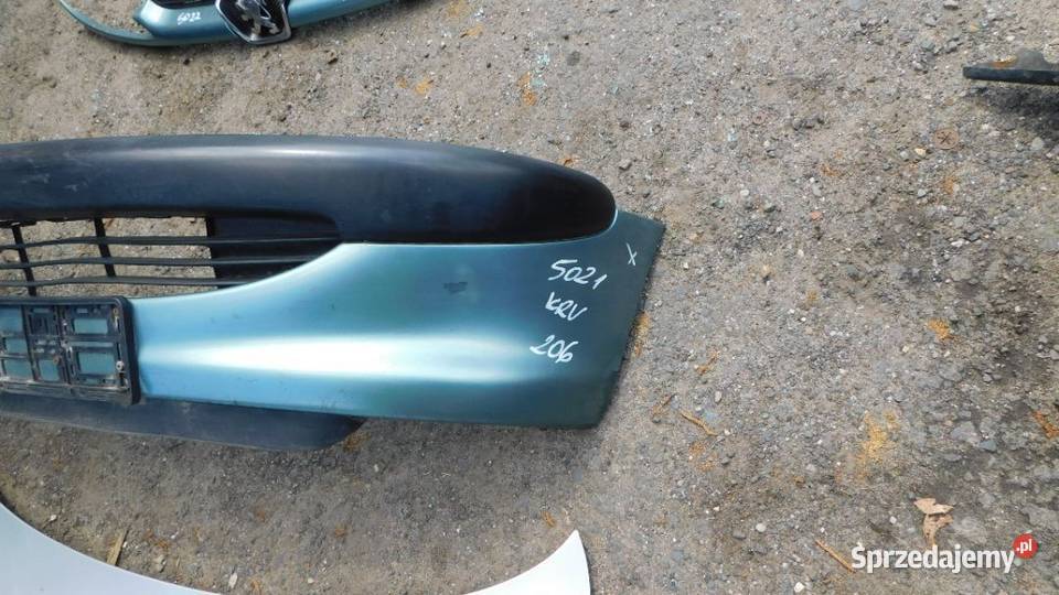 peugeot 206 zderzak kolor KRV 5021 WYSYŁKA