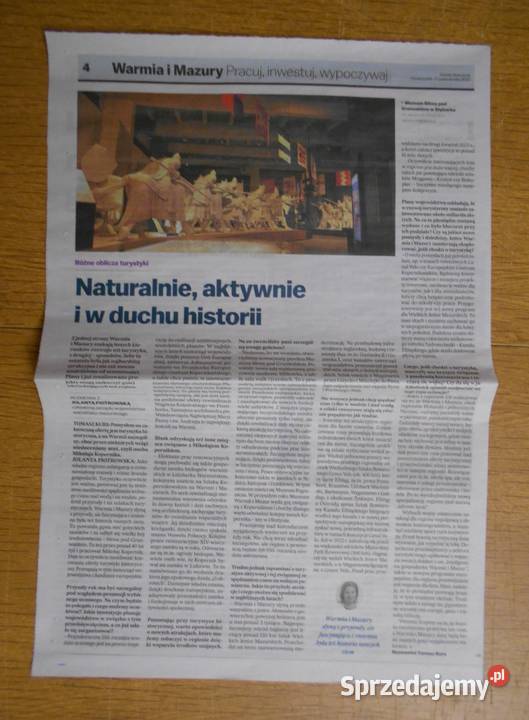 Warmia i Mazury zdrowe życie czysty zysk G Parczew