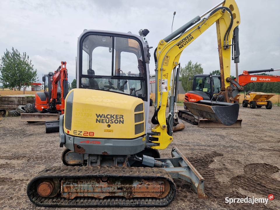 Minikoparka Neuson Wacker EZ 28 VDS 2017r Ryżki