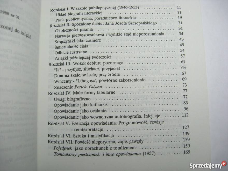 NIE MOŻNA ŚWIATA ZOSTAWIĆ W SPOKOJU SULIKOWSKI literaturoznawstwo Białystok