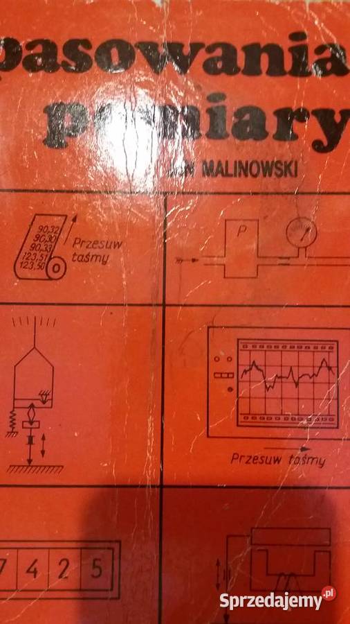 Pasowanie i pomiary książka maszynoznawstwo Warszawa sprzedam