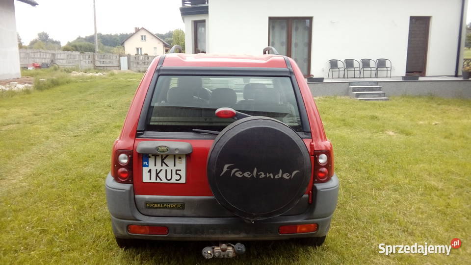 Czerwony Trójkąt Kontrolka Land Rover Freelander
