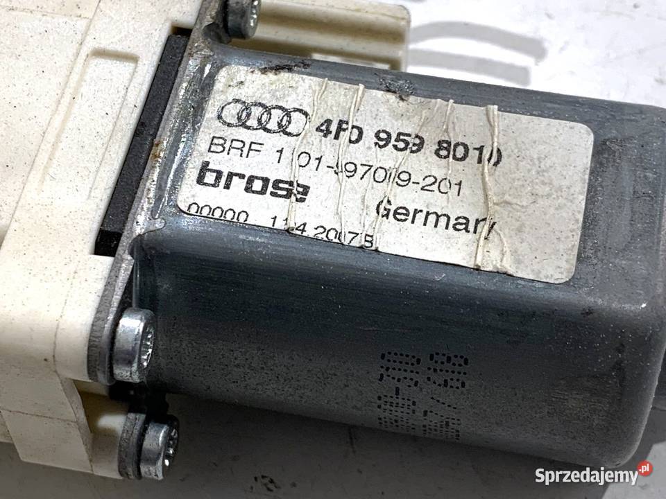 PODNOŚNIK SZYBY LEWY PRZÓD AUDI A6 C6 4P0959801