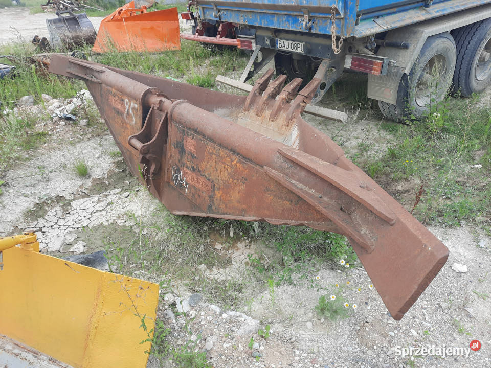 Łyżka trapezowa do rowu rowów rzek LEBHERR