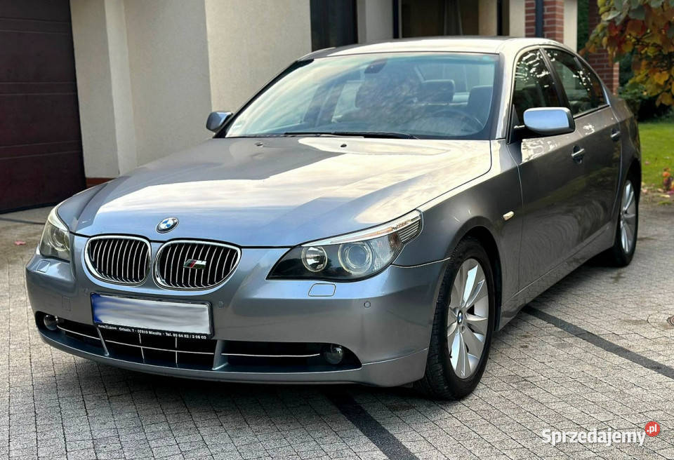 BMW 530 BMW E60 530i m54b30 231 Automat Komforty reflektory ksenonowe Wrocław