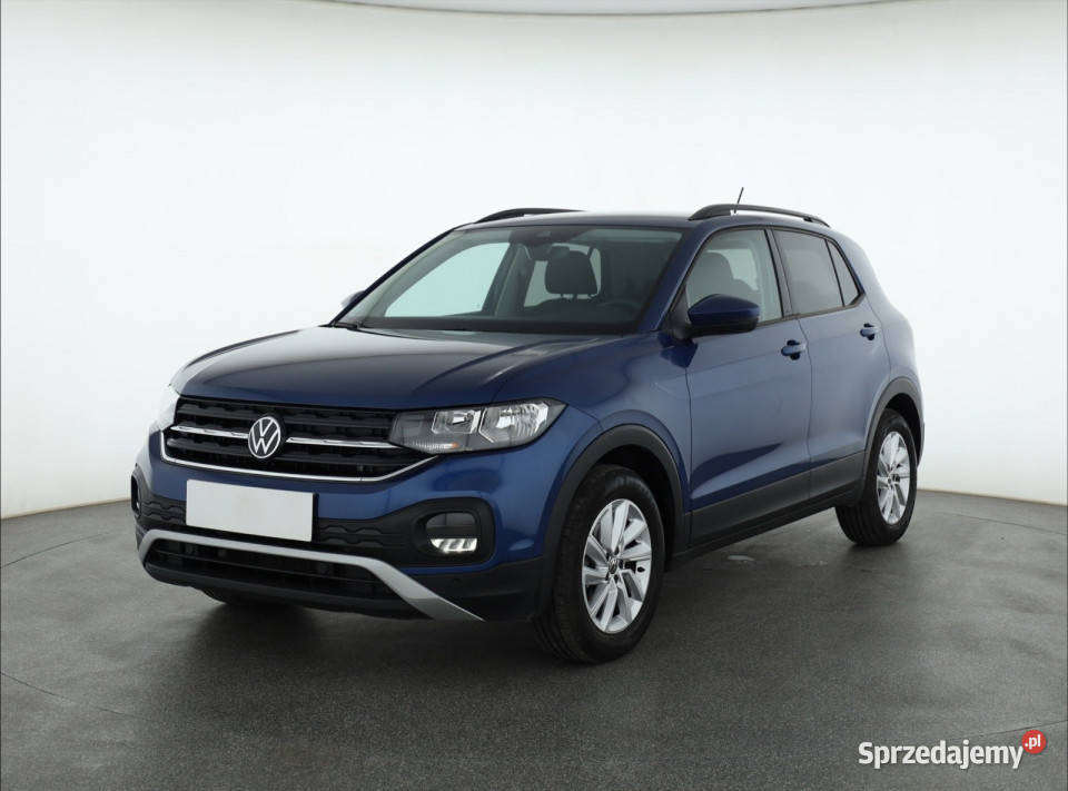 VW TCross 10 TSI niebieski mazowieckie