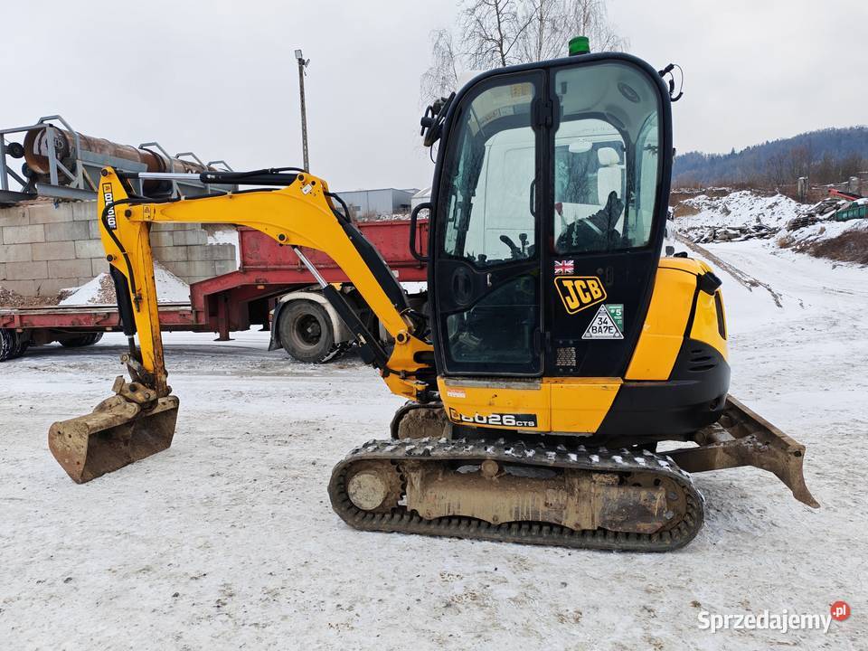 JCB 8026 OKAZJA 2021 Minikoparka Cieszyn