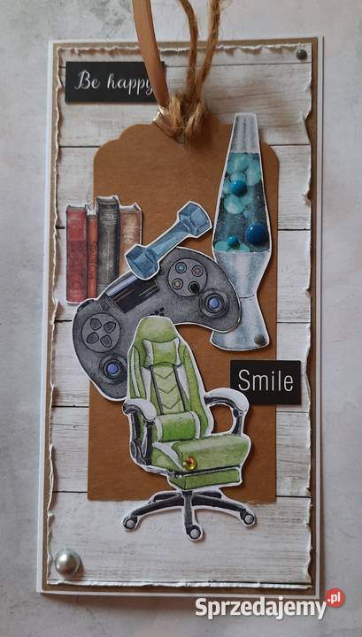 Kartka personalizowana handmade na urodziny lubelskie