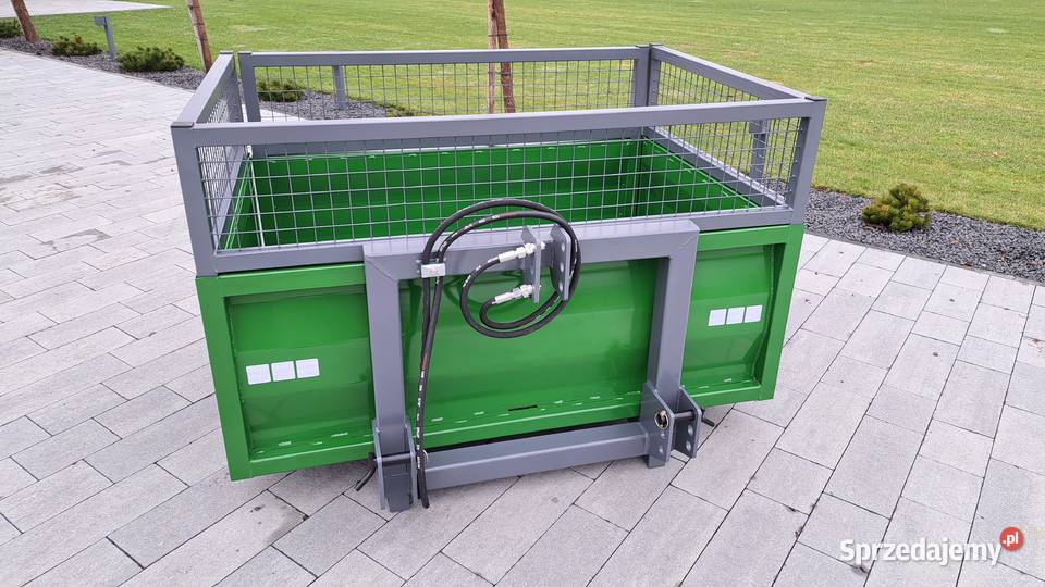 skrzynia transportowa na tył ciągnika tylny TUZ Pozostałe Delfina