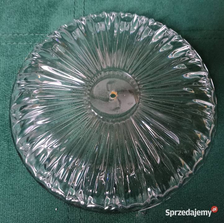 Patera kryształowa vintage prl retro