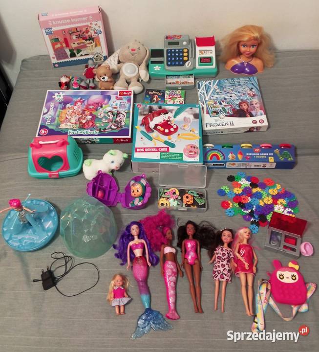 Zabawki Gry Puzzle Lalki Biała Rawska