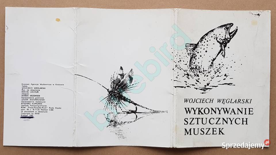 Wojciech Węglarski Wykonywanie sztucznych muszek Kraków