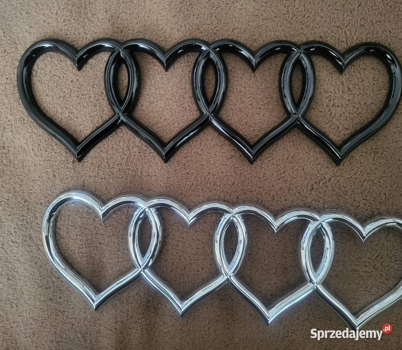 Logo emblemat Znaczek Audi