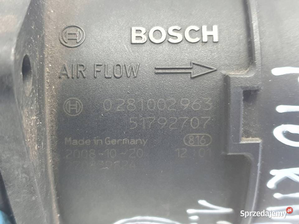 PRZEPŁYWOMIERZ POWIETRZA Fiat Fiorino III 13 sprzedam