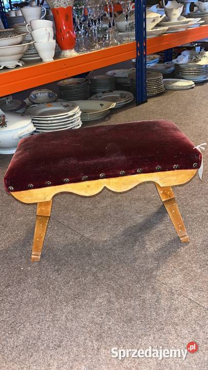 Podnóżek Na nóżkach Drewno i nóżki kulki M Gdańsk