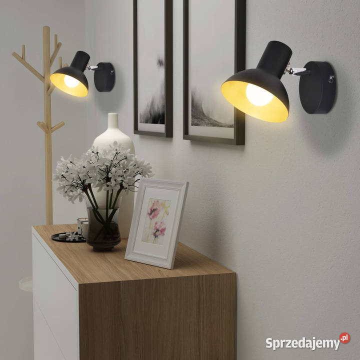 Lampy ścienne 2 sztuki na 2 żarówki E27 Warszawa sprzedam