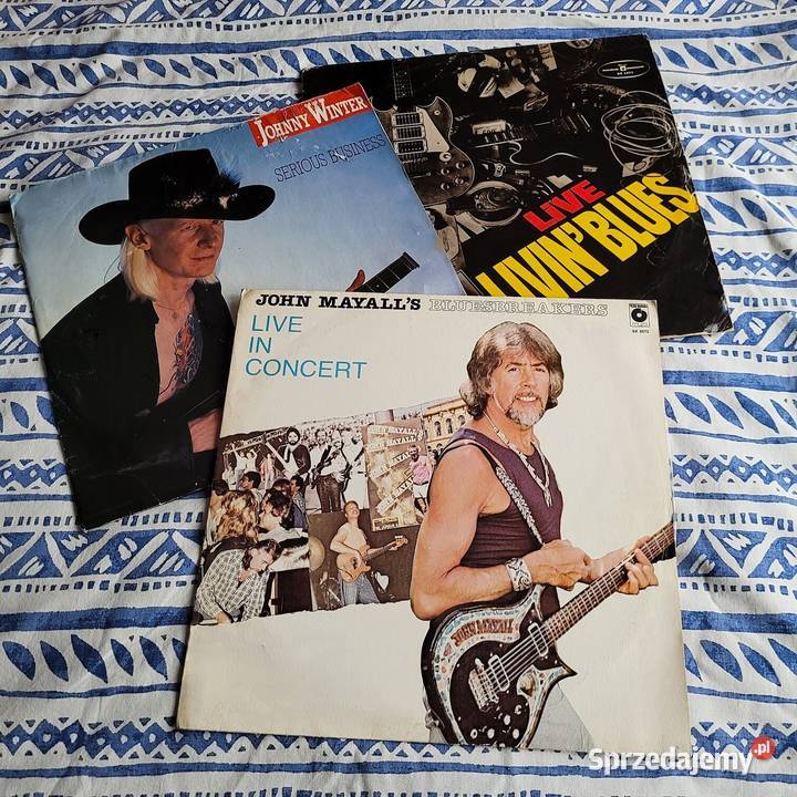 John Mayalls Johnny Winter Living Blues 3 płyty płyta winylowa kujawsko-pomorskie