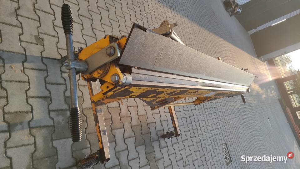 Sorex giętarka do blachy Produkcja Antolka