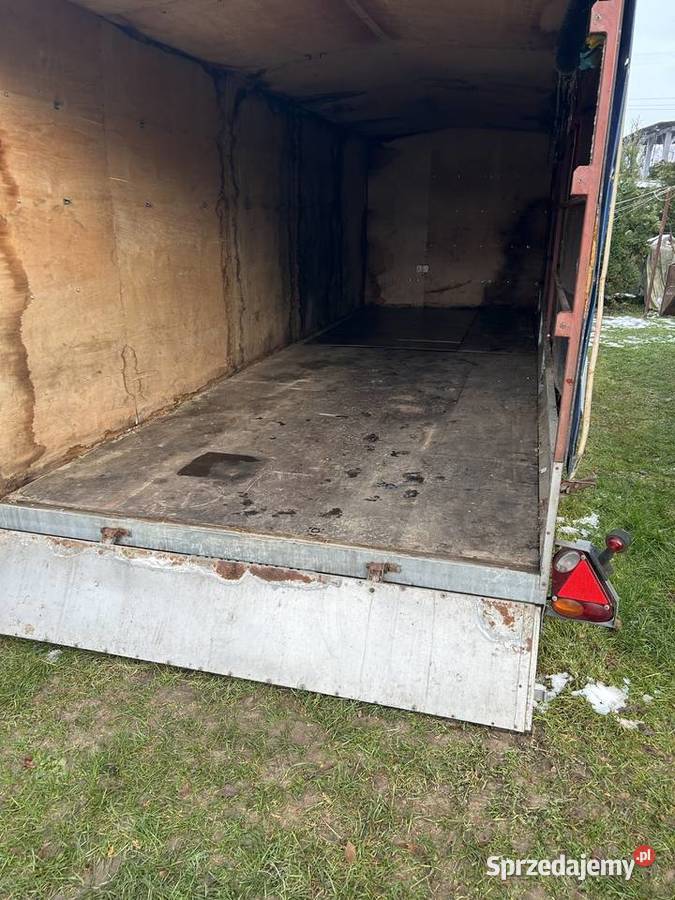 Przyczepa 6m plandeka 2000 dmc Zator