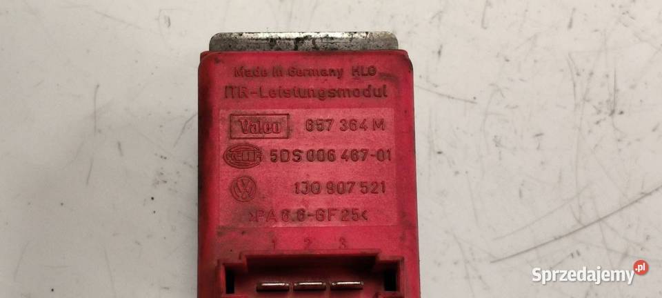 REZYSTOR DMUCHAWY AUDI A3 8L 1J0907521