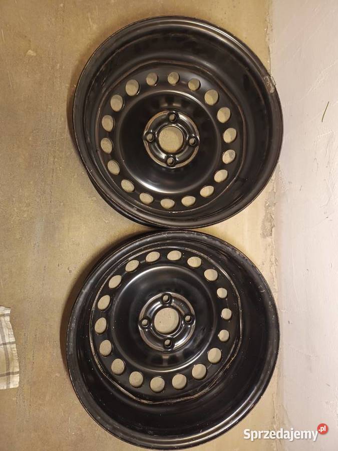 Felgi stalowe Renault Dacia 6Jx15 ET 40 Gdynia sprzedam
