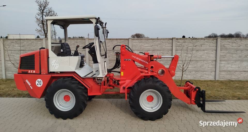 Ładowarka Weidemann 3006 P50 ECO Schaffer JCB Ładowarki rolnicze Raszków
