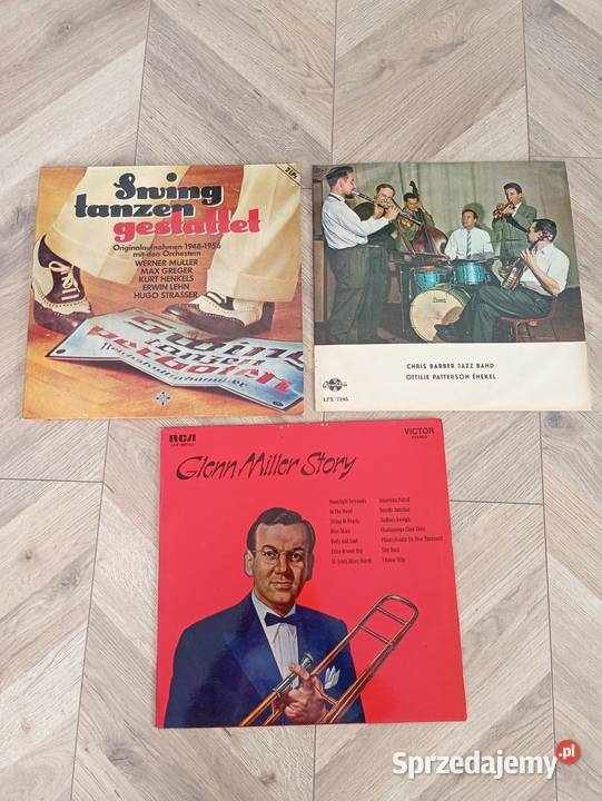 Zestaw 3 płyt winylowych Jazz Swing LP Glenn Krosno Odrzańskie
