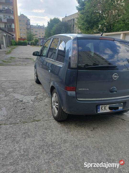 Opel Meriva 16xep dobra wersją lakier metallic Kraków