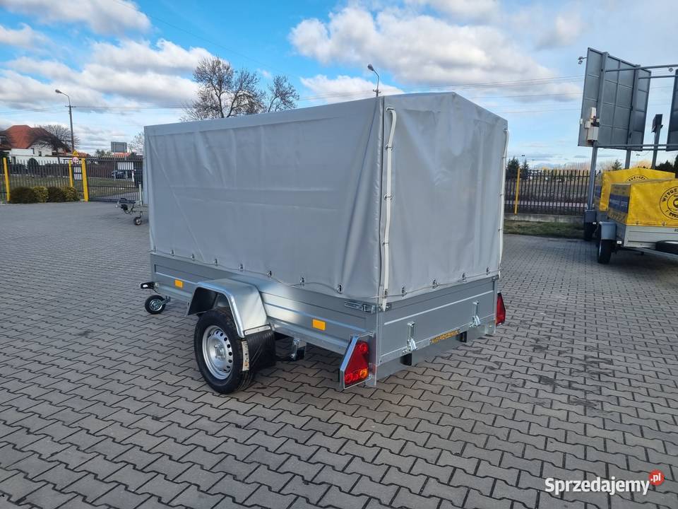 Przyczepa towarowa na resorze nowa Rydwan Lesznowola