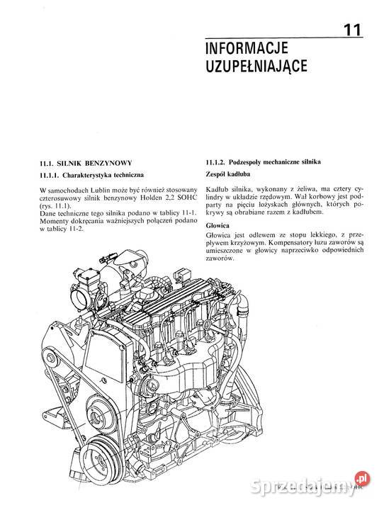 Instrukcja napraw Lublin 1 silnik 4c90 4ct901 Stalowa Wola