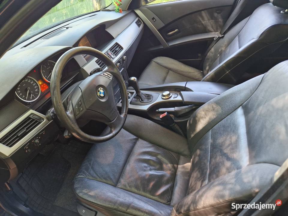 Sprzedam BMW E60 25 m54 192KM Seria 5 lubelskie Siedliszcze