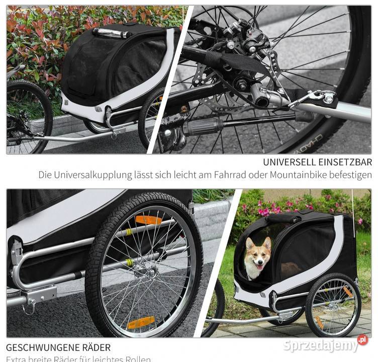 Przyczepka rowerowa zwierząt Brzesko sprzedam